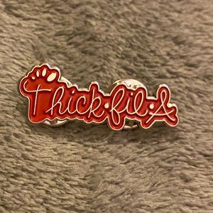 Thick fil A lapel pin